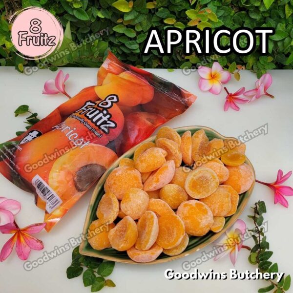 Frozen fruit IQF APRICOT HALVES 8Fruitz | buah beku import 8 Fruitz APRIKOT BELAH 500g - Image 7