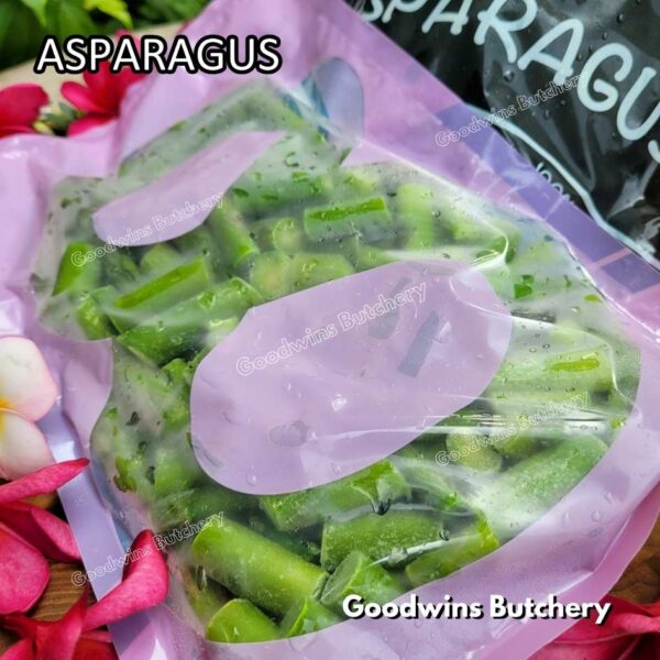 ASPARAGUS CUTLETS sayuran beku 8 Veggiez imported frozen vegetable IQF 8Veggiez 500g - Image 8