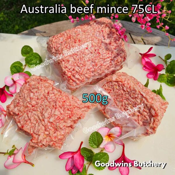 ALL Australia BEEF & LAMB MINCE, BURGER PATTY & MOZZARELLA MEATBALL frozen seasoned with Italian herbs or plain | daging giling cincang - Image 19