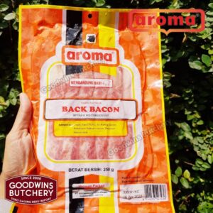 Aroma Pork Back BACON SLICED 250 GR