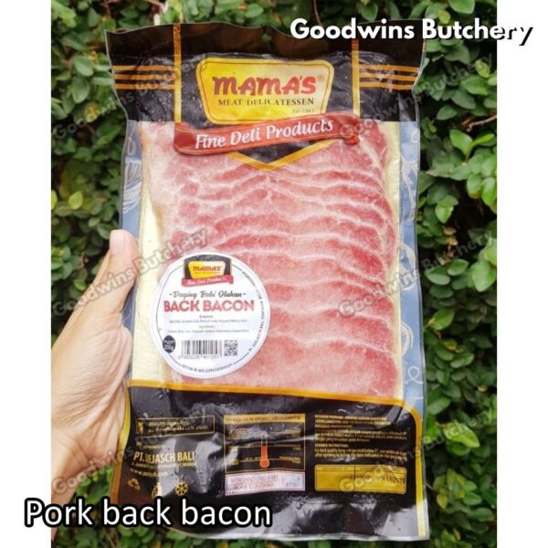 Pork BACON SLICED MAMA'S Delicatessen Soejasch Bali Mamas frozen 250g - Image 5