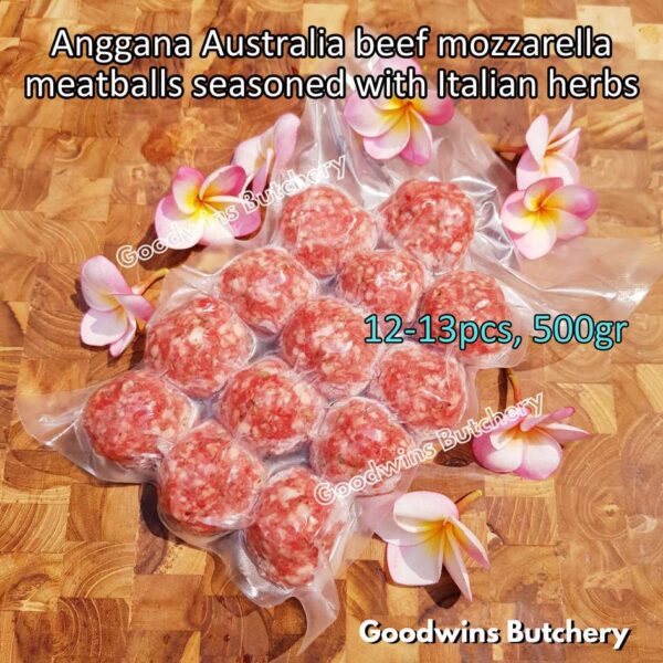 ALL Australia BEEF & LAMB MINCE, BURGER PATTY & MOZZARELLA MEATBALL frozen seasoned with Italian herbs or plain | daging giling cincang - Image 10