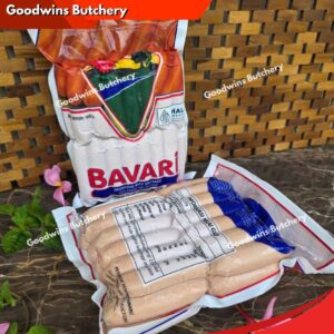 Sosis hotdog BAVARI Cocktail Morning Wieners beef & chicken sausage frozen 1kg