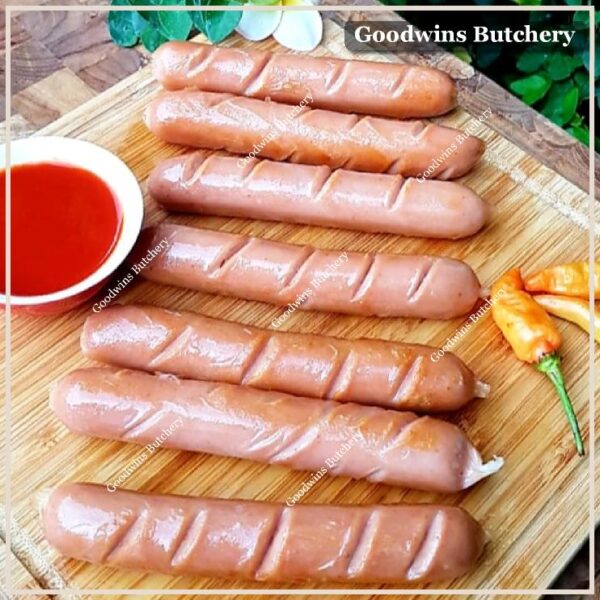 Sosis hotdog BAVARI WIENERS beef & chicken sausage frozen 5" 13cm 25pcs 1kg - Image 6