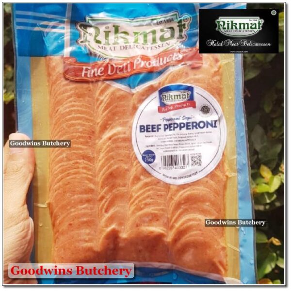 Sosis hotdog Nikmat BEEF AUSSIE BARBEQUE BBQ Soejasch Bali sausage frozen 6" 15cm 320g 4pcs - Image 15
