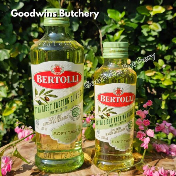 Bertolli olive oil EXTRA LIGHT SOFT TASTE minyak zaitun Italy 250 & 500ml - Image 9