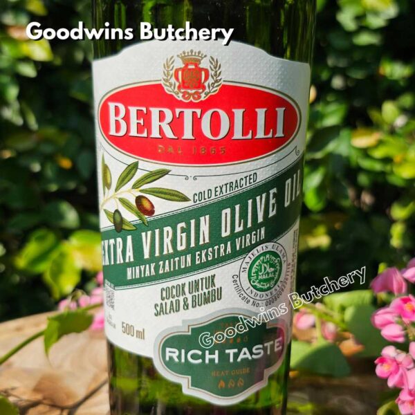 Bertolli olive oil EXTRA VIRGIN RICH TASTE minyak zaitun Italy 250 & 500ml - Image 6