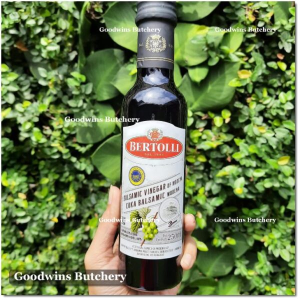 BALSAMIC VINEGAR Bertolli Italy cuka hitam 250ml - Image 2