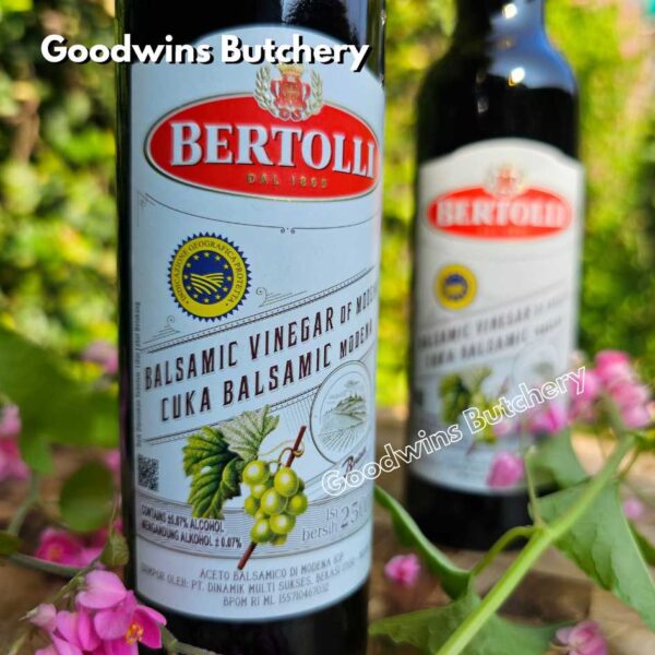 BALSAMIC VINEGAR Bertolli Italy cuka hitam 250ml - Image 6