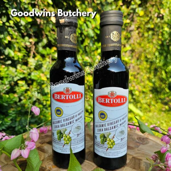 BALSAMIC VINEGAR Bertolli Italy cuka hitam 250ml
