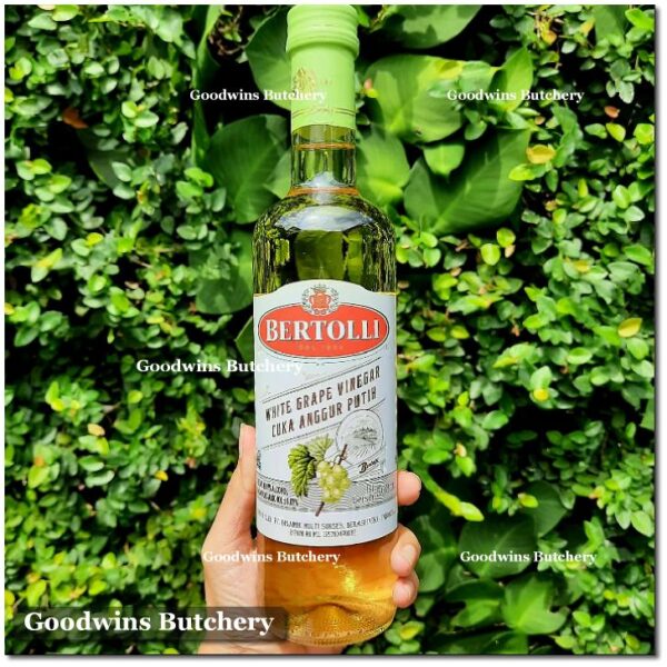 Bertolli RED & WHITE GRAPE WINE VINEGAR cuka anggur masak merah & putih Italy 500ml - Image 13