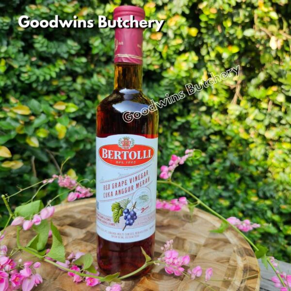 Bertolli RED & WHITE GRAPE WINE VINEGAR cuka anggur masak merah & putih Italy 500ml - Image 7