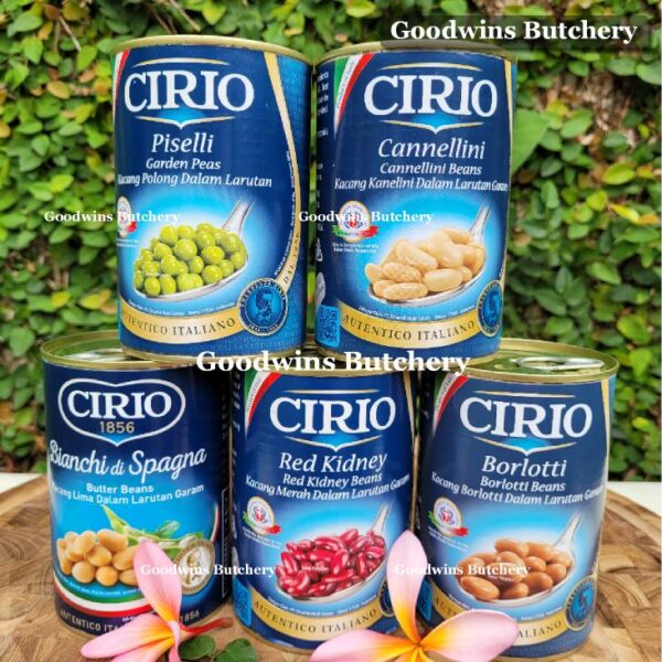 Cirio Italy TOMATO POLPA chopped tomatoes tomat cacah cincang 400g - Image 2