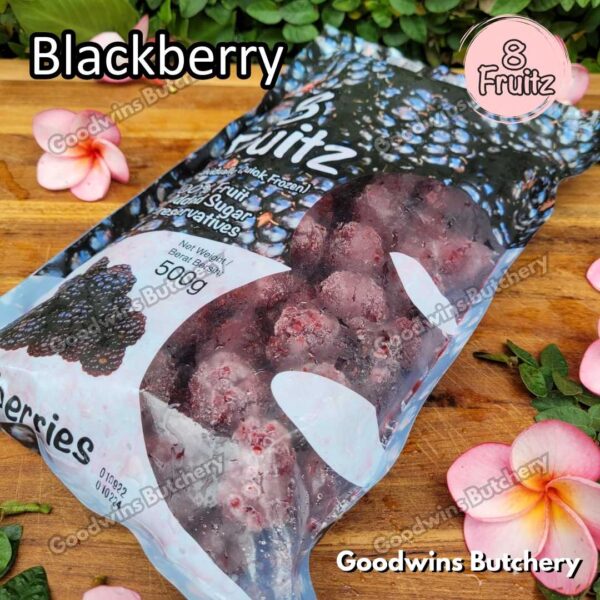 Frozen fruit IQF BLACKBERRY 8Fruitz | buah beku import 8 Fruitz BLACKBERRIES 500g - Image 10