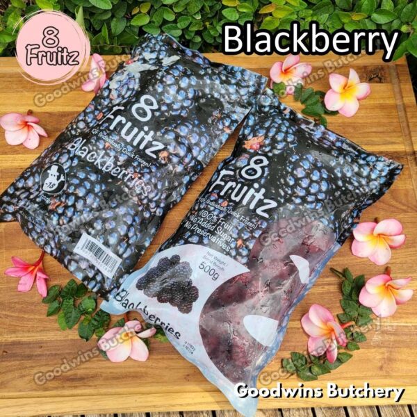 Frozen fruit IQF BLACKBERRY 8Fruitz | buah beku import 8 Fruitz BLACKBERRIES 500g - Image 9