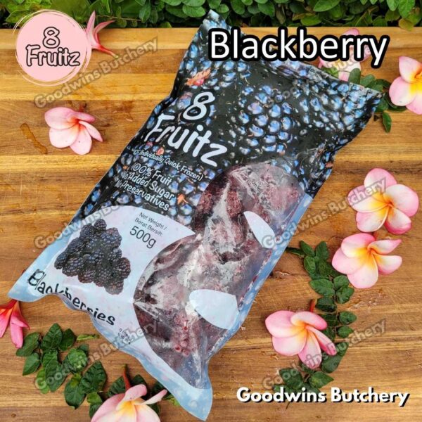 Frozen fruit IQF BLACKBERRY 8Fruitz | buah beku import 8 Fruitz BLACKBERRIES 500g - Image 8