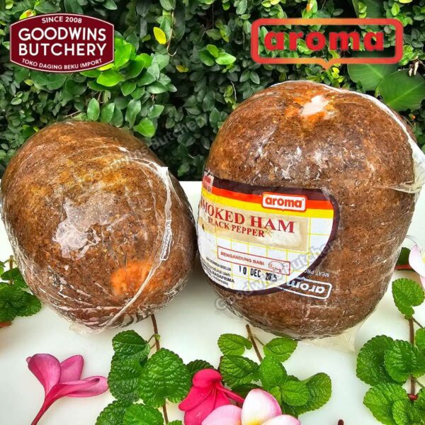 All pork SLICED HAM & SALAMI 250g frozen | Aroma & Mama's Bali | Cooked Danish Gammon Honey Loin Smoked Loin - Image 85
