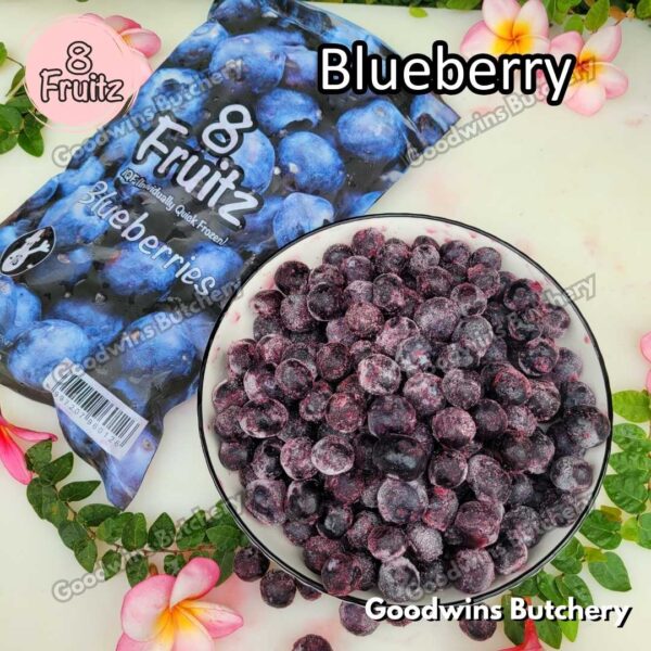 Frozen fruit IQF BLUEBERRY 8Fruitz | buah beku import 8 Fruitz BLUEBERRIES 500g - Image 11