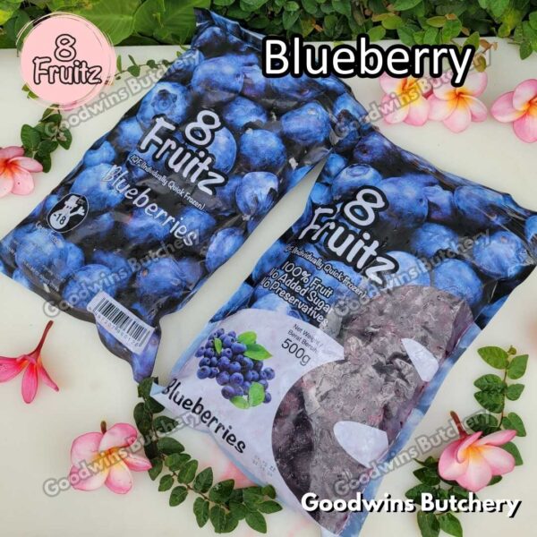 Frozen fruit IQF BLUEBERRY 8Fruitz | buah beku import 8 Fruitz BLUEBERRIES 500g - Image 9