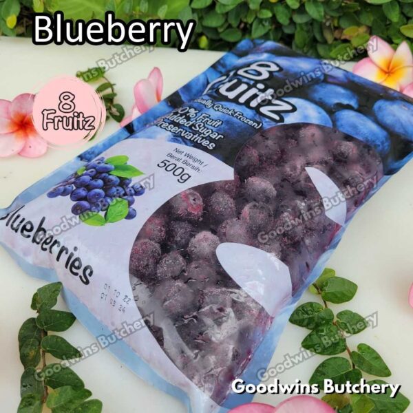 Frozen fruit IQF BLUEBERRY 8Fruitz | buah beku import 8 Fruitz BLUEBERRIES 500g - Image 7