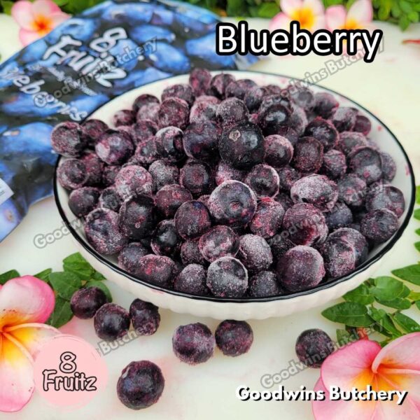 Frozen fruit IQF BLUEBERRY 8Fruitz | buah beku import 8 Fruitz BLUEBERRIES 500g - Image 6