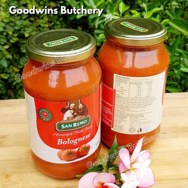 Sanremo BOLOGNESE TOMATO SAUCE spaghetti bolognaise saus pasta Australia San Remo 500g - Image 4