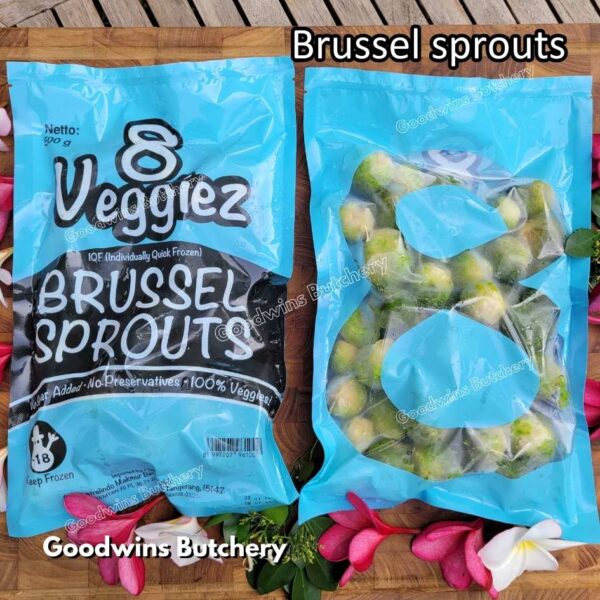 ALL VARIANT Sayuran beku frozen vegetable 8 Veggiez | Spinach Asparagus Broccoli Paprika Carrot Brussel sprouts Shiitake Mushrooms Cauliflower Capsicum |  imported IQF 8Veggiez 500g - Image 28