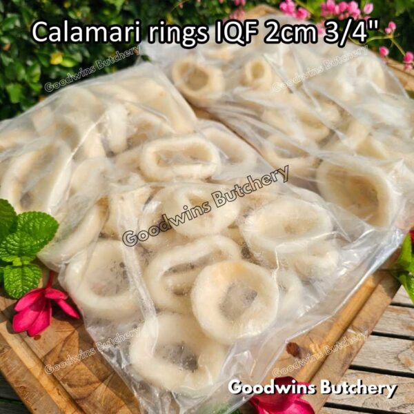 ALL Calamari Cumi Squid | Ring Flower Tube | frozen seafood IQF GLZ 20-30% 1kg - Image 12