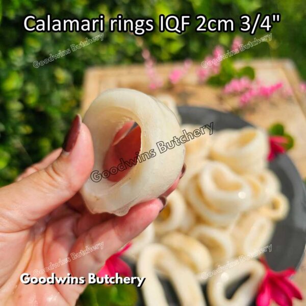 ALL Calamari Cumi Squid | Ring Flower Tube | frozen seafood IQF GLZ 20-30% 1kg - Image 3
