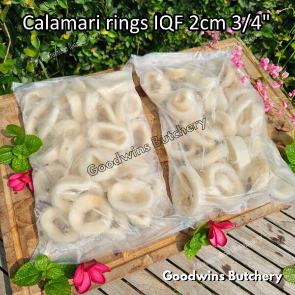 ALL Calamari Cumi Squid | Ring Flower Tube | frozen seafood IQF GLZ 20-30% 1kg - Image 2