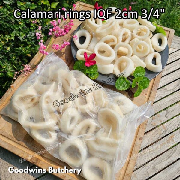 ALL Calamari Cumi Squid | Ring Flower Tube | frozen seafood IQF GLZ 20-30% 1kg - Image 10