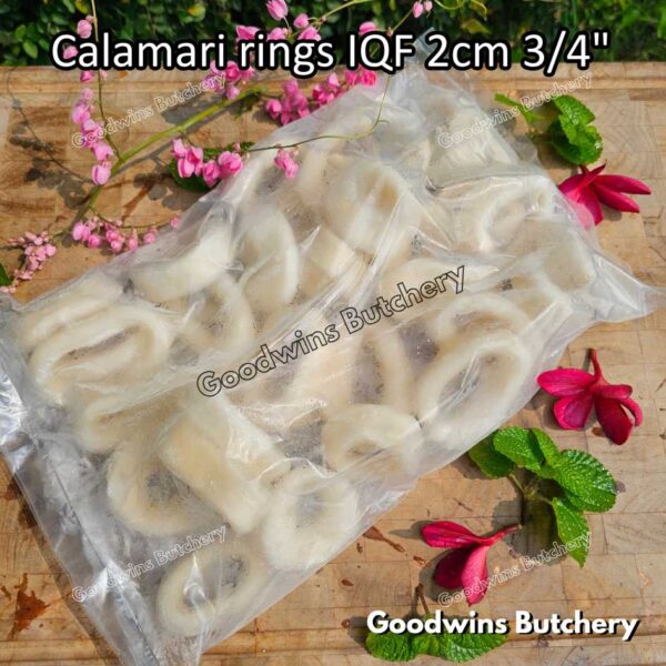 ALL Calamari Cumi Squid | Ring Flower Tube | frozen seafood IQF GLZ 20-30% 1kg - Image 9