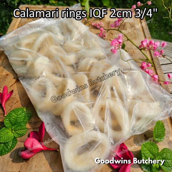 ALL Calamari Cumi Squid | Ring Flower Tube | frozen seafood IQF GLZ 20-30% 1kg - Image 8
