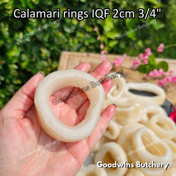 ALL Calamari Cumi Squid | Ring Flower Tube | frozen seafood IQF GLZ 20-30% 1kg - Image 6