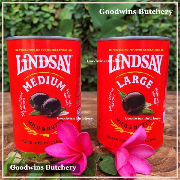 Zaitun BLACK & GREEN OLIVE | Large & Medium Ripe & Pitted | Lindsay USA 6oz 420g - Image 16