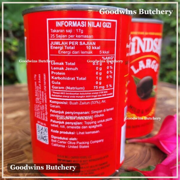 Zaitun BLACK & GREEN OLIVE | Large & Medium Ripe & Pitted | Lindsay USA 6oz 420g - Image 14