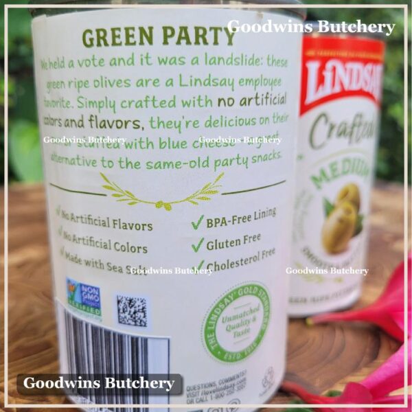 Zaitun BLACK & GREEN OLIVE | Large & Medium Ripe & Pitted | Lindsay USA 6oz 420g - Image 3