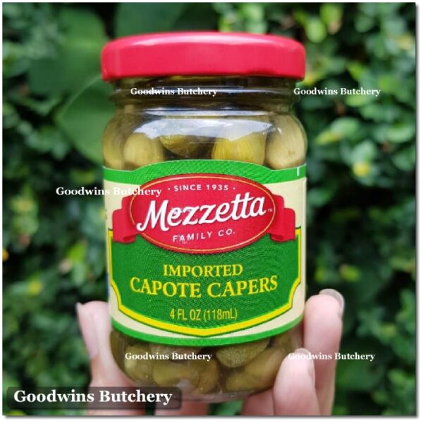 Mezzetta CAPERS CAPOTE USA imported caper kaper 4fl.oz 118ml