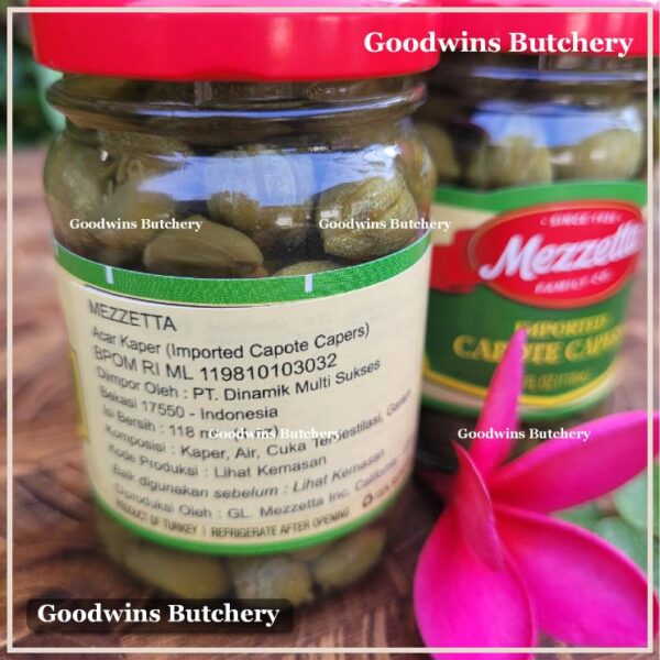 Mezzetta CAPERS CAPOTE USA imported caper kaper 4fl.oz 118ml - Image 11