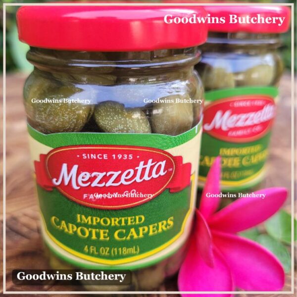 Mezzetta CAPERS CAPOTE USA imported caper kaper 4fl.oz 118ml - Image 9