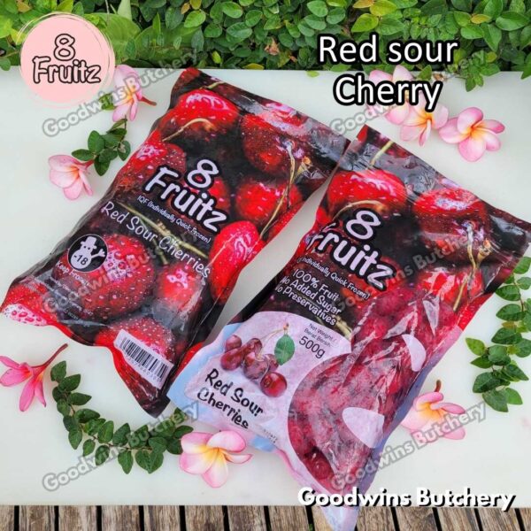 Frozen fruit IQF RED CHERRIES SOUR | buah beku import 8 Fruitz CERI CHERRY MERAH MASAM 500g - Image 9