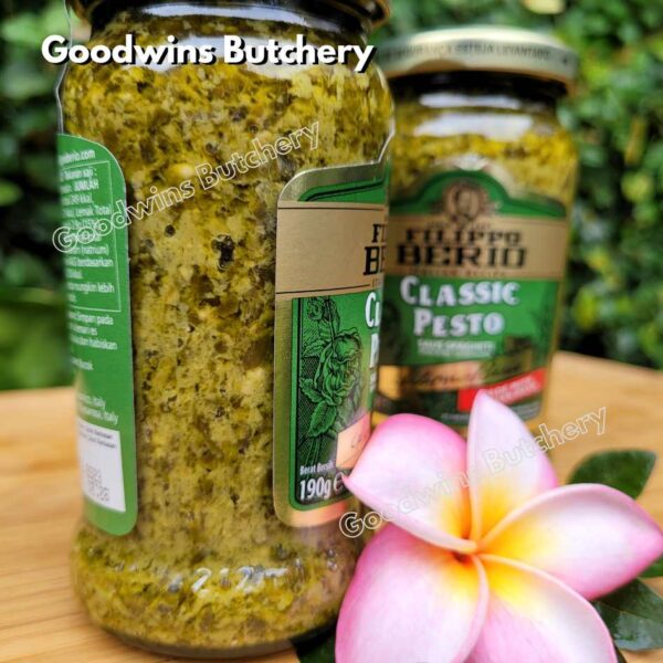 Pesto CLASSIC Filippo Berio Italy sauce saos pasta 190gr - Image 8
