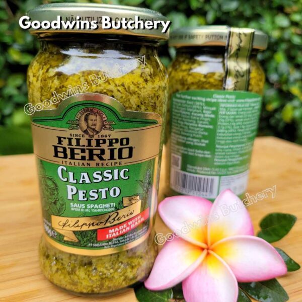 Pesto CLASSIC Filippo Berio Italy sauce saos pasta 190gr