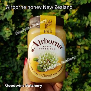 NZ AIRBORNE honey New Zealand madu asli Clover Creamed 500g