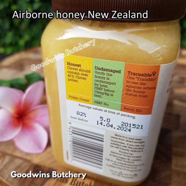 NZ AIRBORNE honey New Zealand madu asli | Manuka Clover Creamed Honeydew Rata Kamahi RewaRewa Tawari Viper Bugloss MultiFloral 500g - Image 10