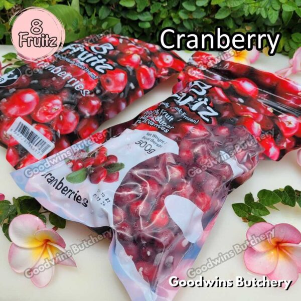 Frozen fruit IQF CRANBERRY 8Fruitz | buah beku import 8 Fruitz CRANBERRIES 500g - Image 8