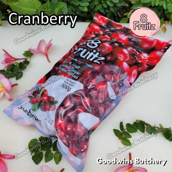Frozen fruit IQF CRANBERRY 8Fruitz | buah beku import 8 Fruitz CRANBERRIES 500g - Image 7