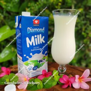 DIAMOND MILK susu sapi UHT Full Cream1 liter