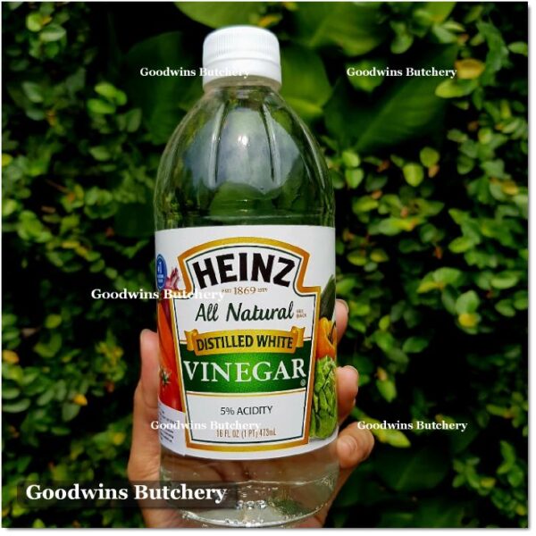 Heinz DISTILLED WHITE VINEGAR cuka putih USA 16fl.oz 473ml - Image 3