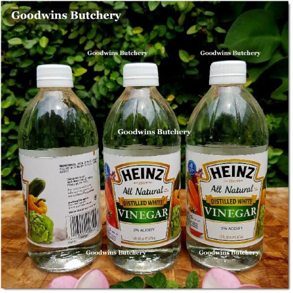 Heinz DISTILLED WHITE VINEGAR cuka putih USA 16fl.oz 473ml - Image 2